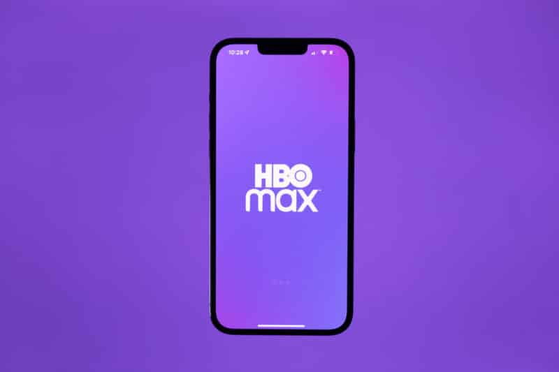 Logo do HBO Max no iPhone