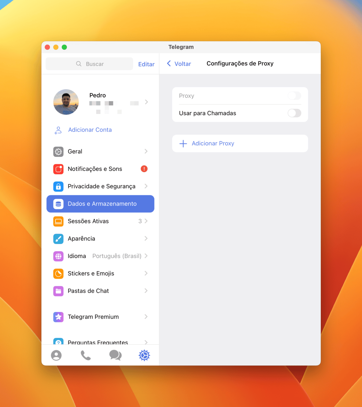 Telegram how to connect to a proxy server [iPhone, iPad e Mac] Archyde
