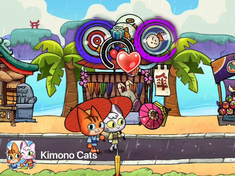 Kimono Cats no Apple Arcade