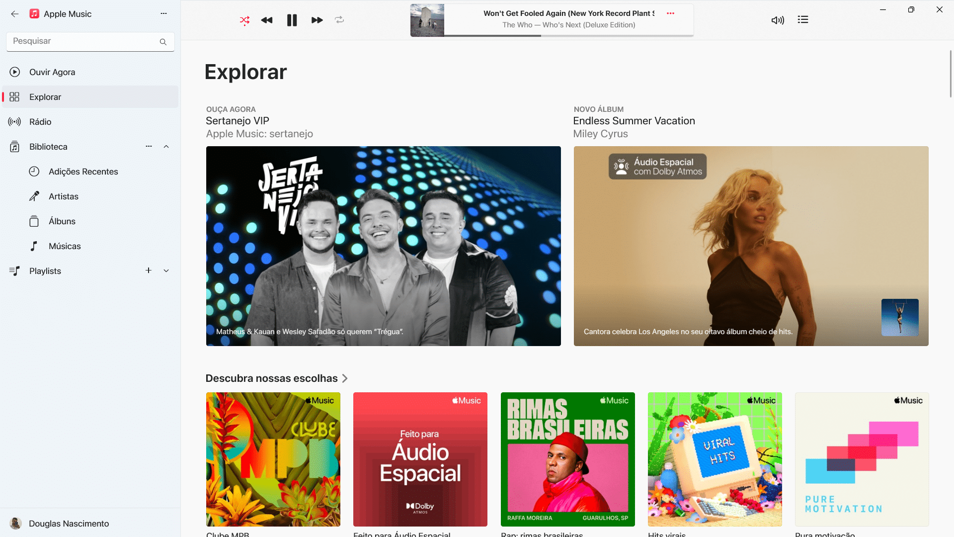 Apple Music no Windows