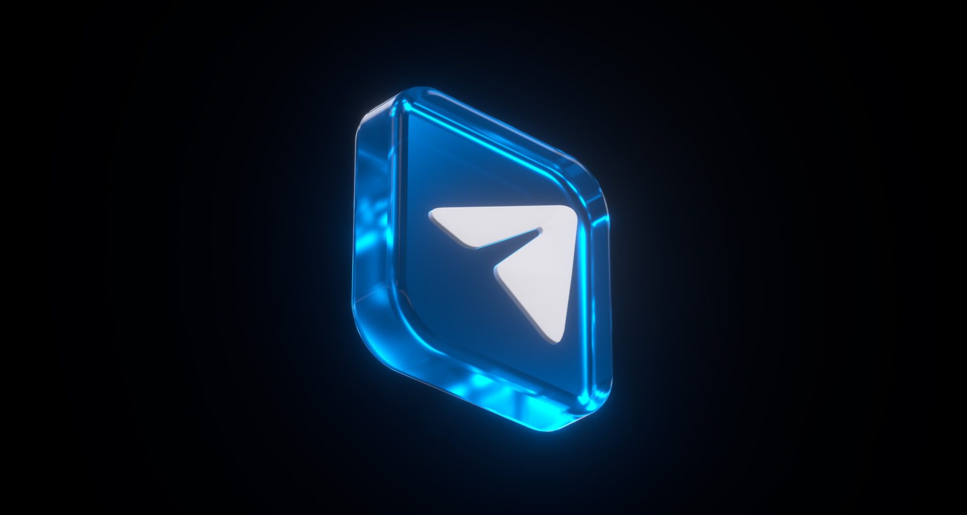Ícone estilizado do Telegram