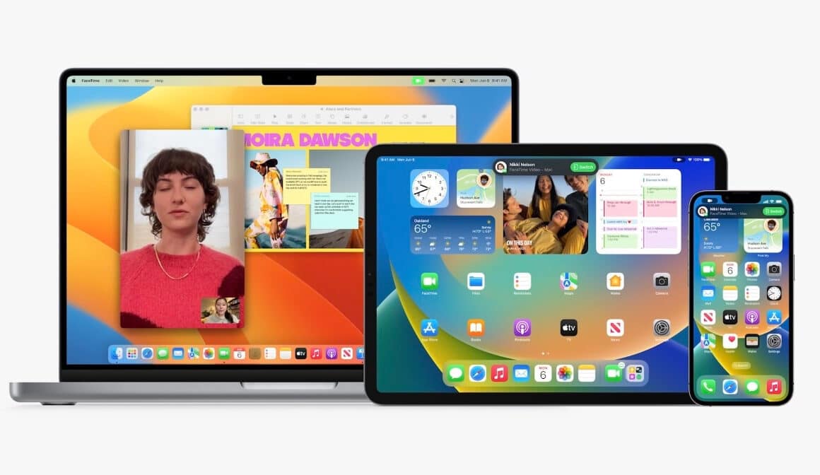 Sistemas do Mac, do iPhone e do iPad