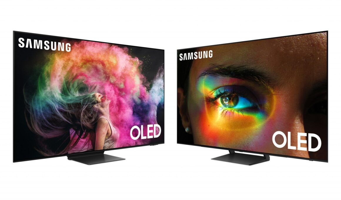 Samsung novas TVs OLED 4K - S95C e S90C