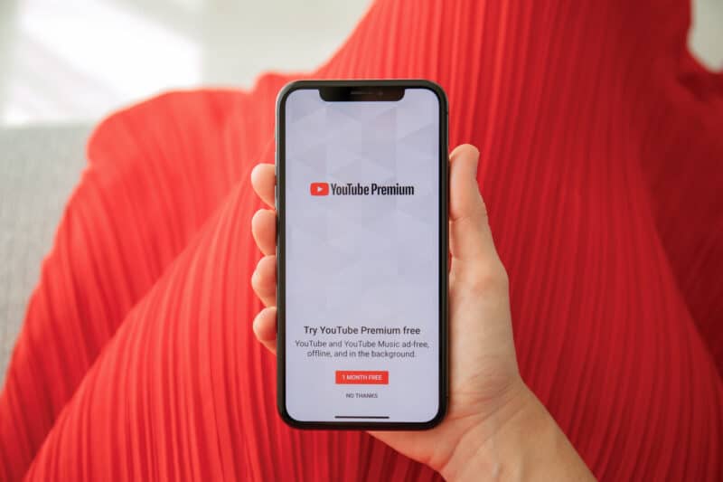 YouTube Premium no iPhone