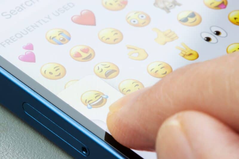 Emojis no iPhone