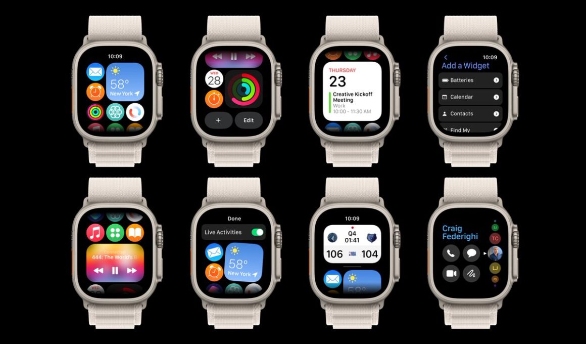 Parker Ortolani, designer americano, sugere mudanças na interface do usuário no watchOS 10