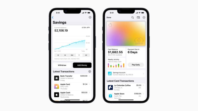 Apple Savings Account do Apple Card
