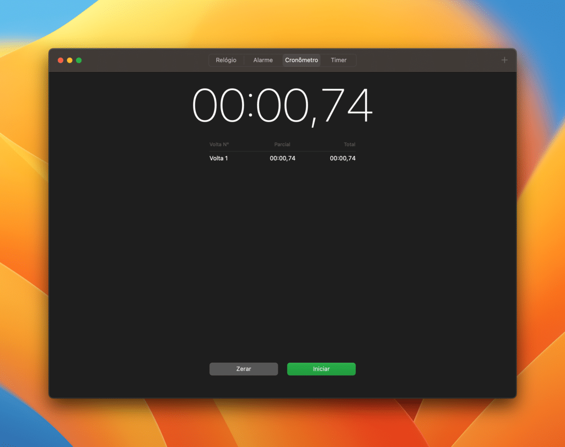 How to toggle the stopwatch view between digital and analog [iPhone