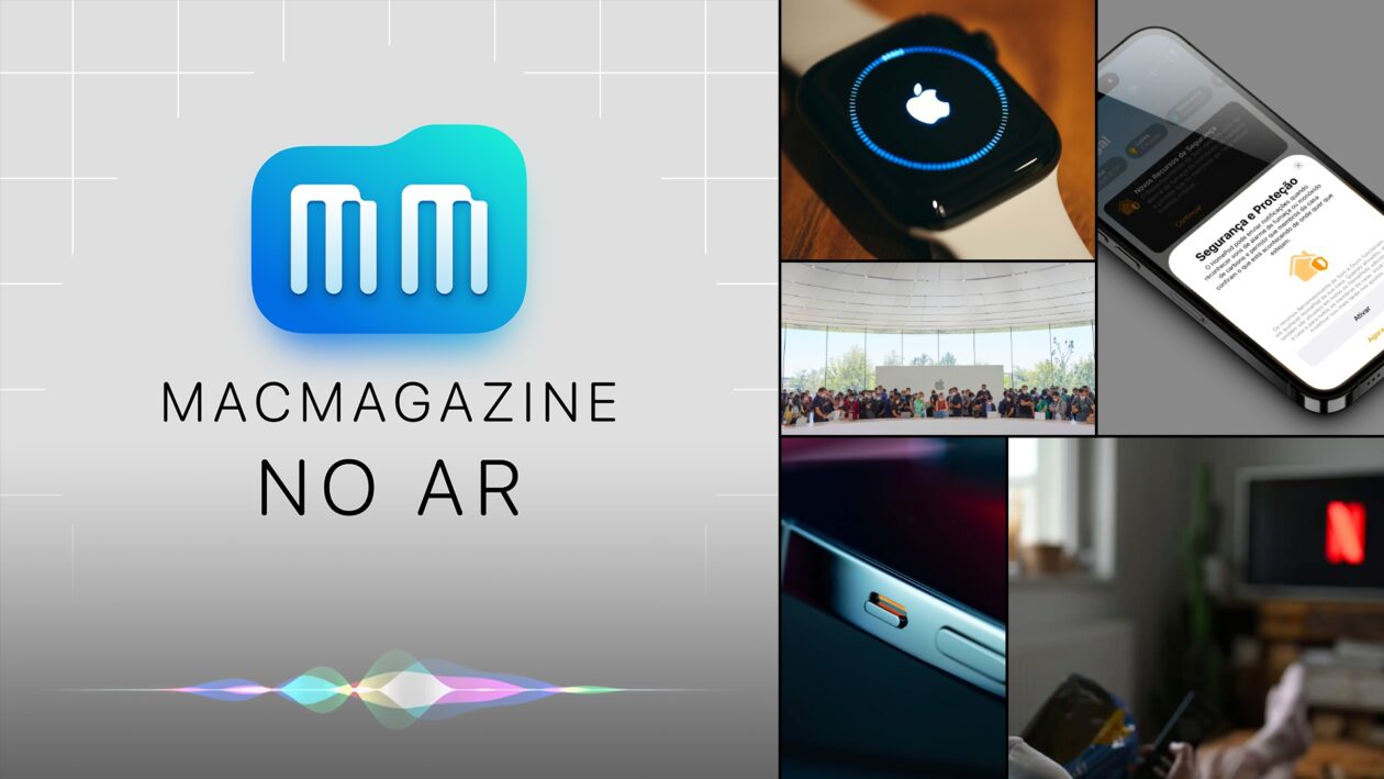Capa do MacMagazine no Ar (podcast) #524
