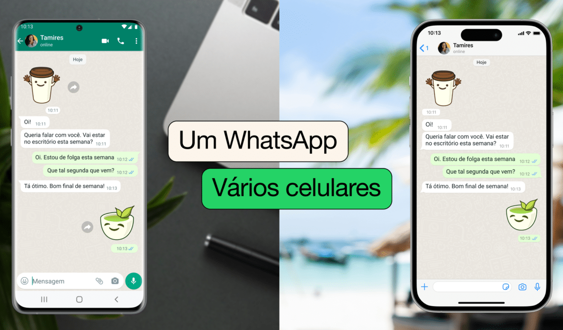 WhatsApp em múltiplos smartphones