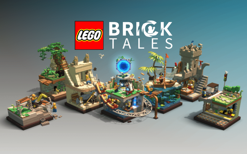 LEGO Bricktales é um jogo que requer criatividade para resolver desaf