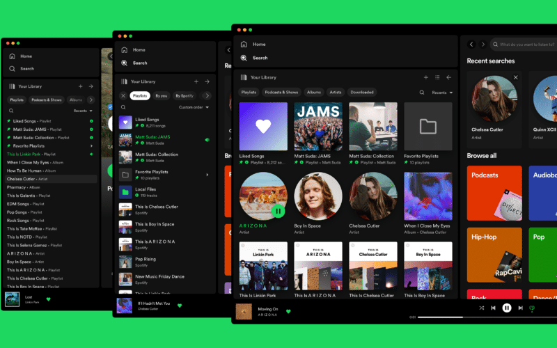 Spotify para Macs ganha nova interface de navegação