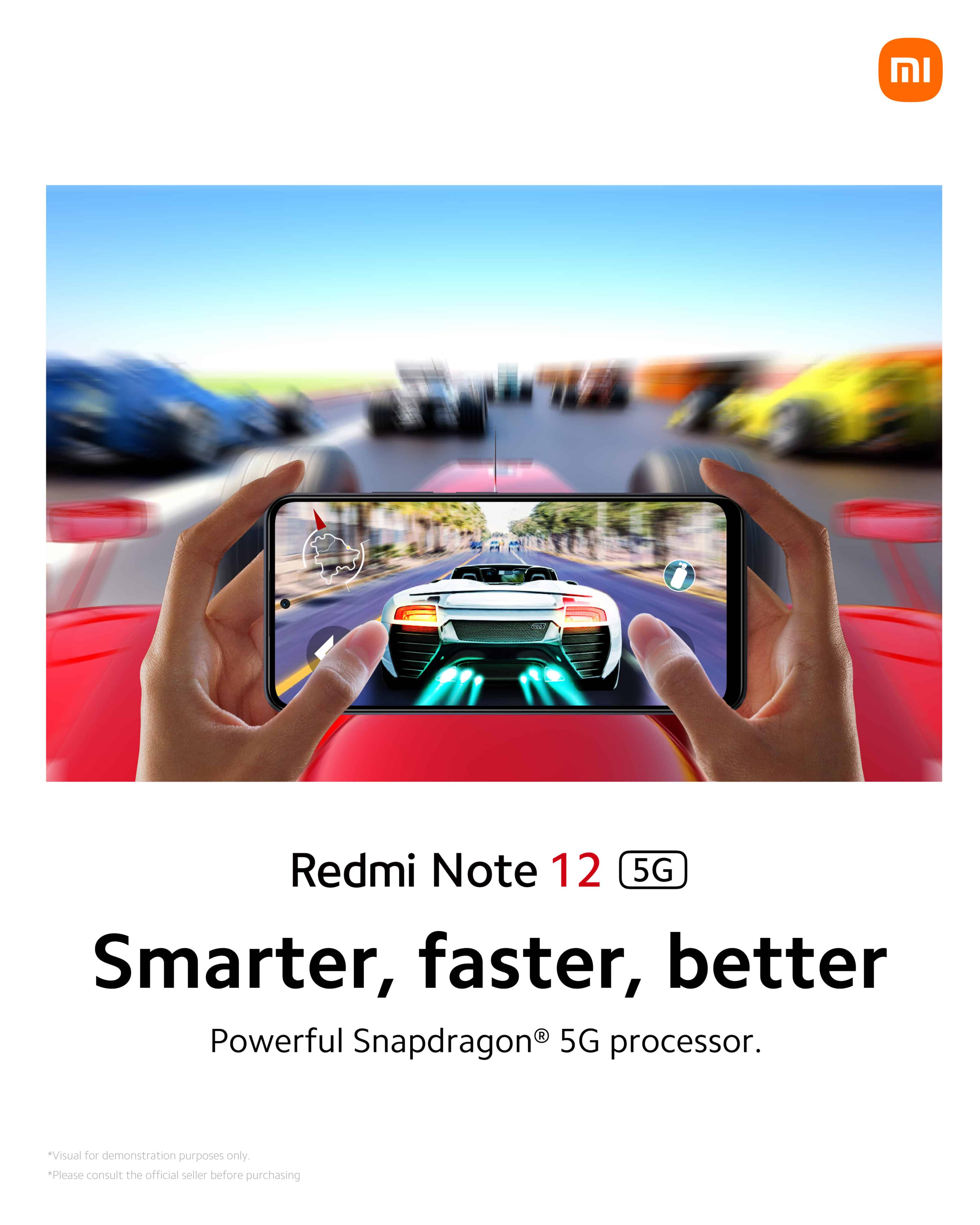 Redmi Note 12 5G da Xiaomi está com mais de 50% de desconto