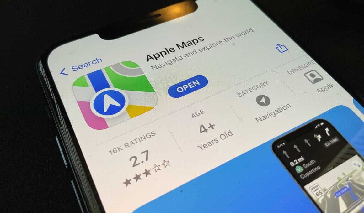 Apple Maps na App Store