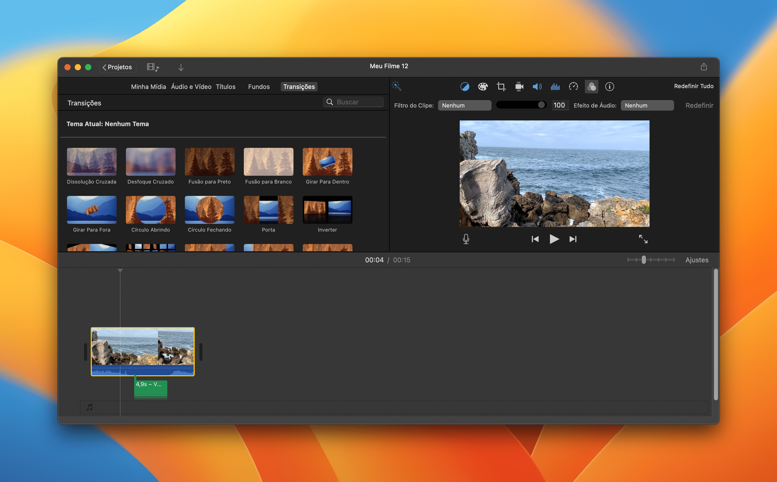 Aprenda como mesclar clipes no iMovie com facilidade