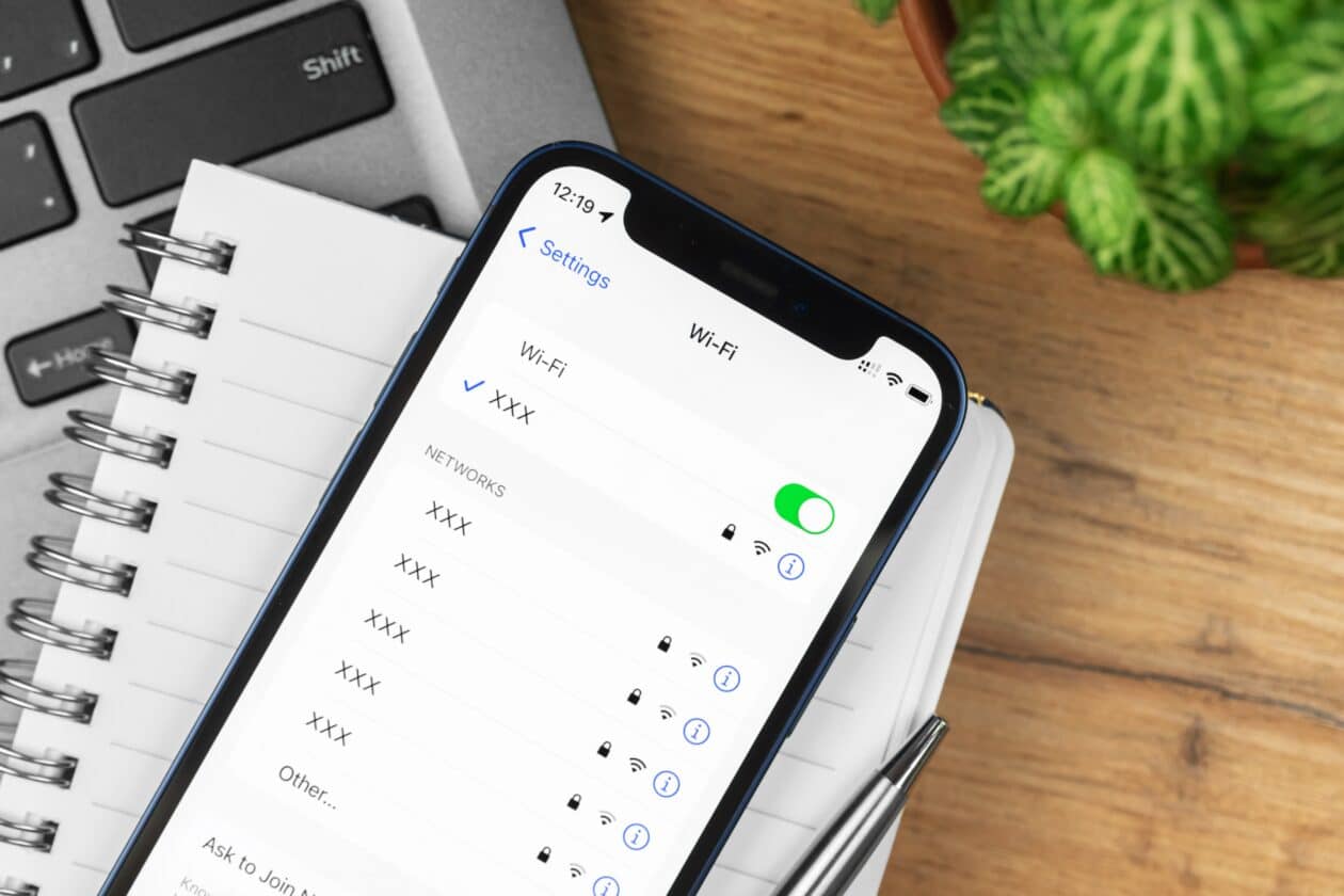 Redes Wi-Fi no iPhone