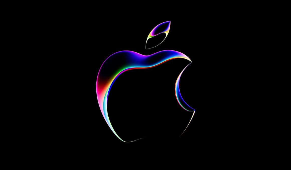 Logo da Apple temático da WWDC23