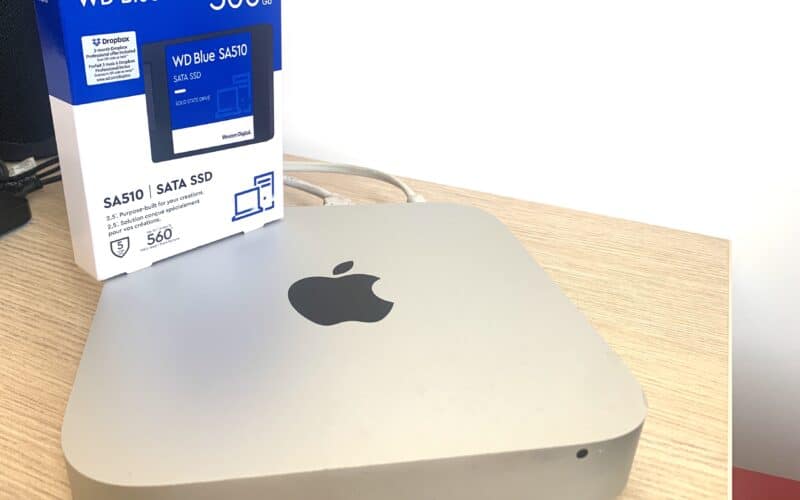 Mac mini (fim de 2012) SSD