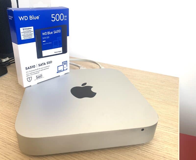 Mac mini (fim de 2012) SSD
