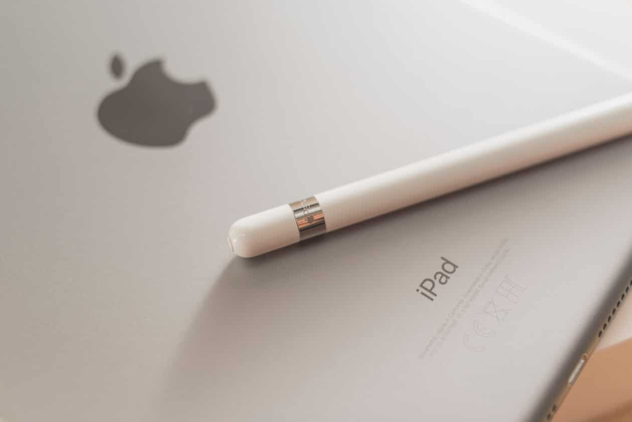 iPad com Apple Pencil