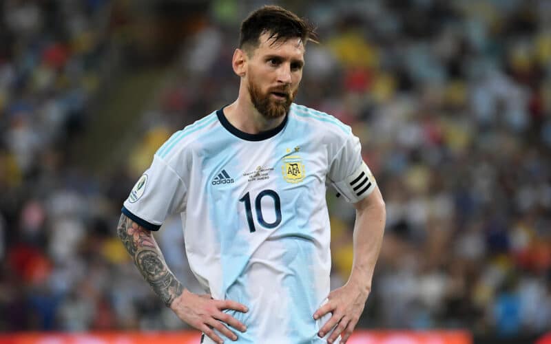 Lionel Messi em partida pela Copa América de 2019.