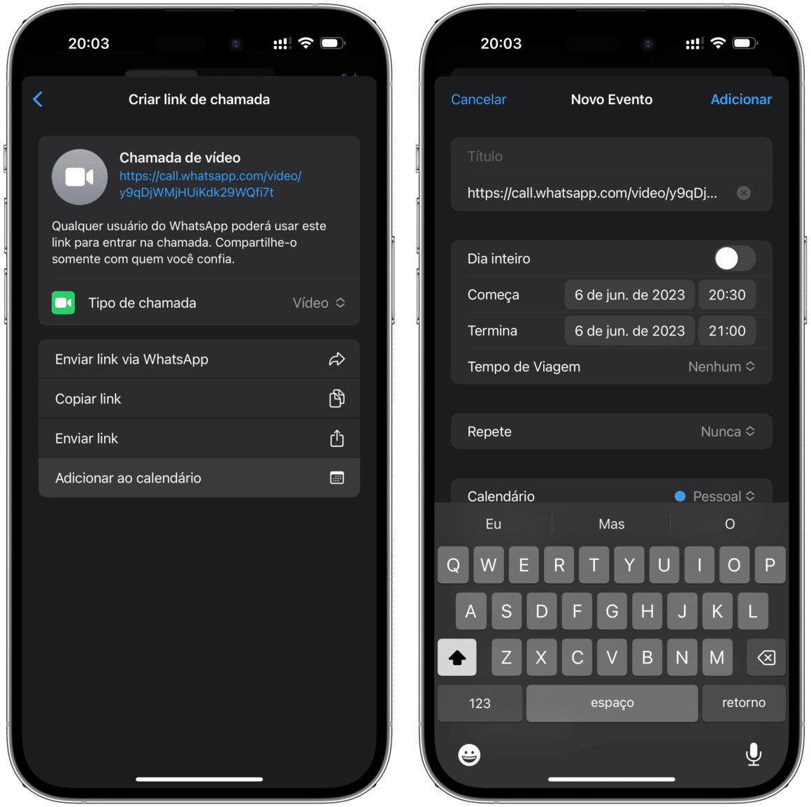 WhatsApp Now Adds Call Links to iOS Calendar – Archyde