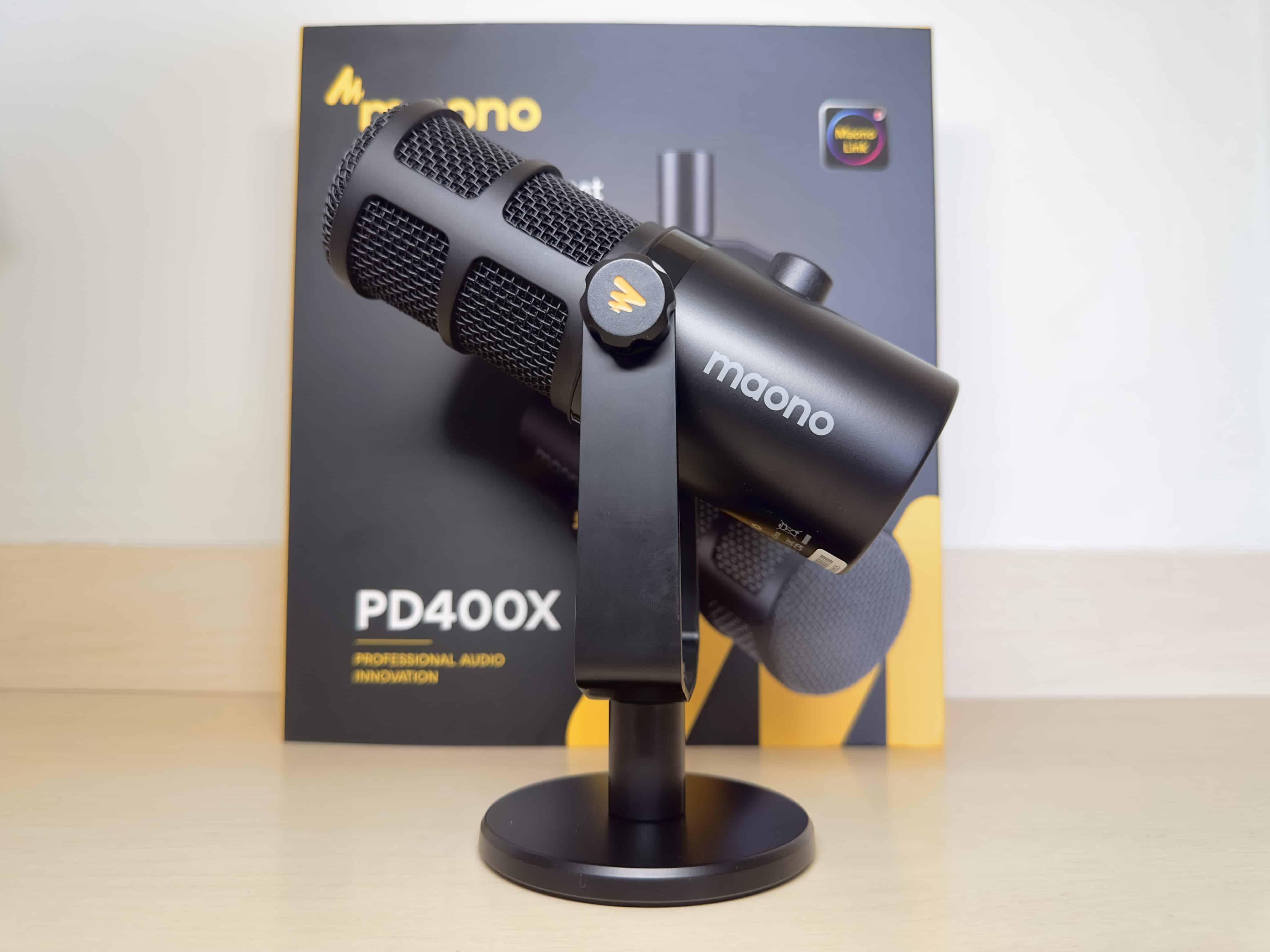 Review: Maono PD400X é um microfone dinâmico e versátil - MacMagazine