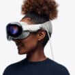 Apple Vision Pro de lado