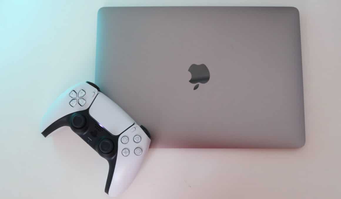 Controlador de jogos e Mac