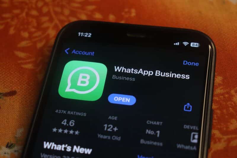 WhatsApp Business na App Store