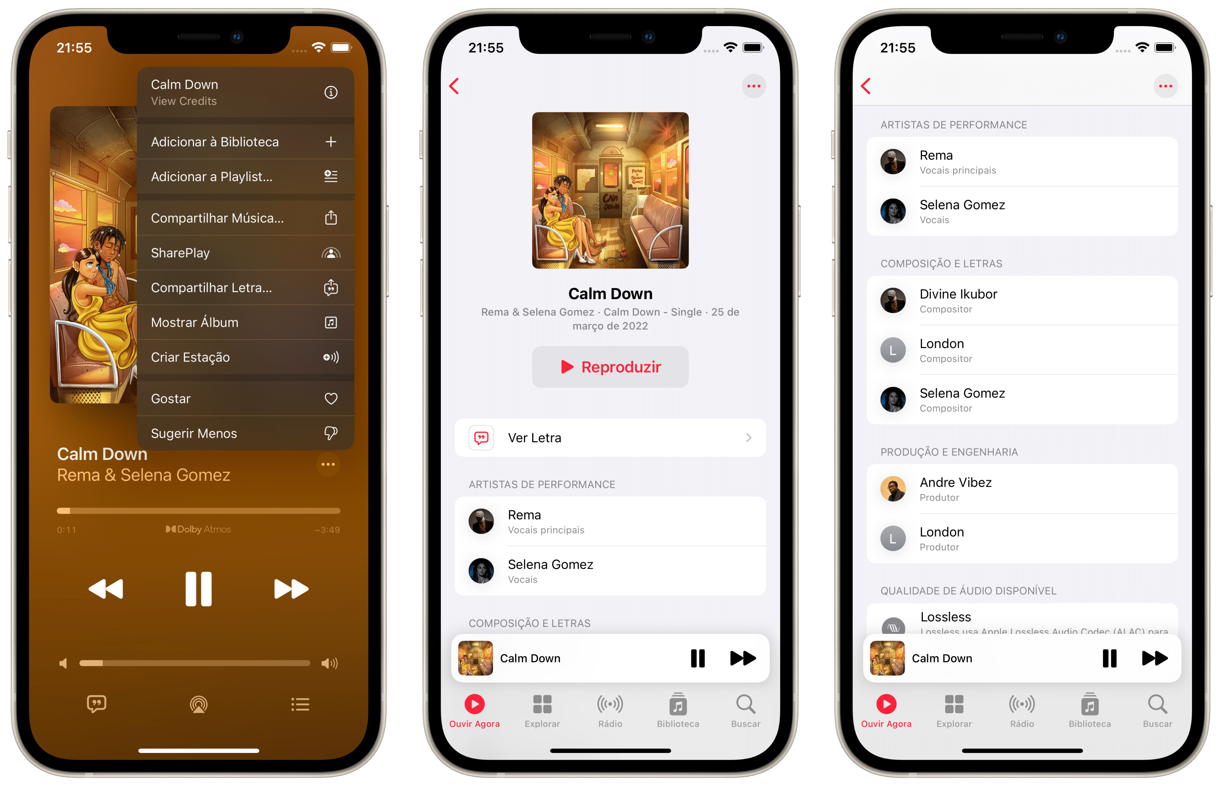 Ver letras e cantar no Apple Music no iPhone ou iPad - Suporte da Apple (BR)