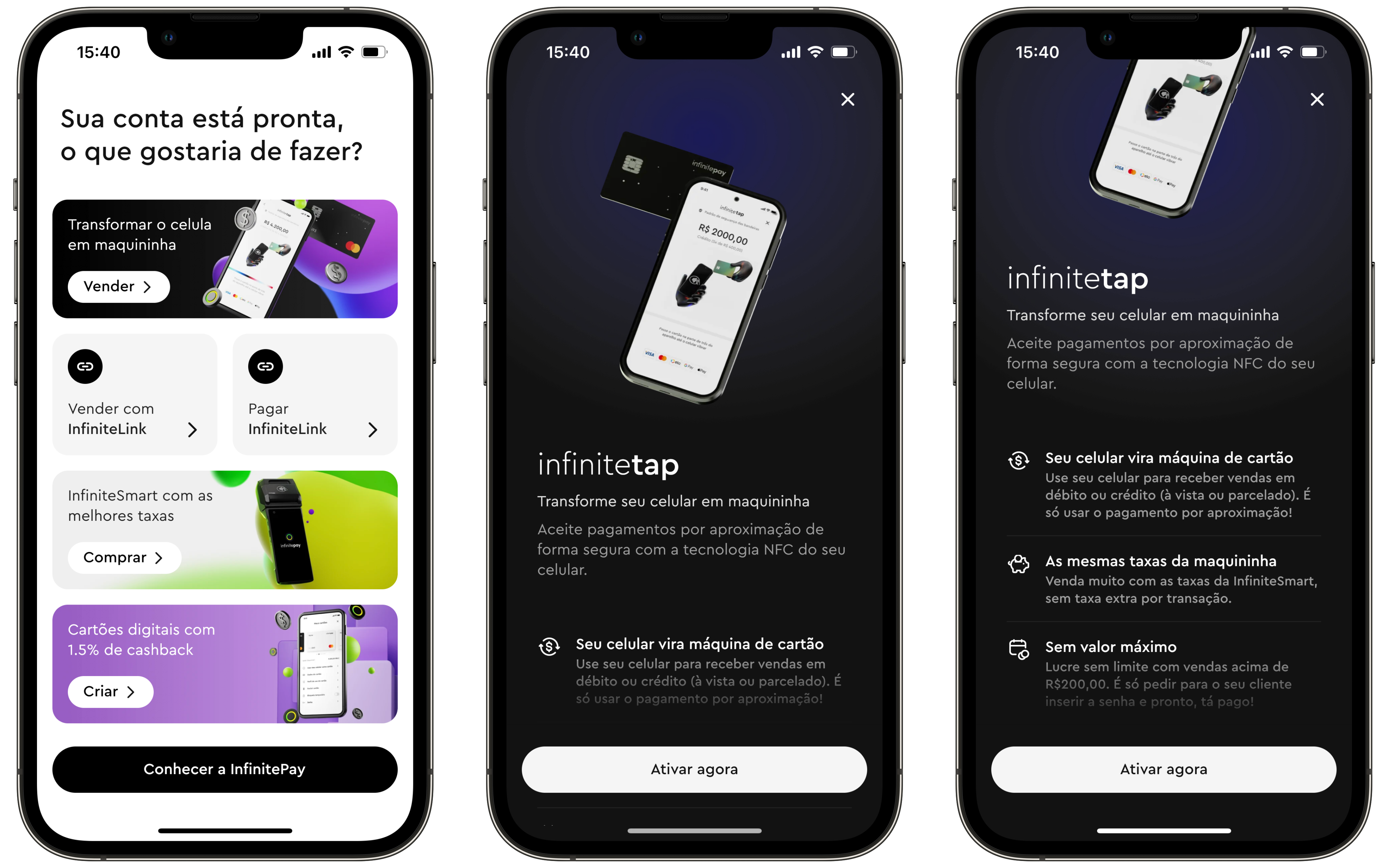 InfinitePay testa Tap to Pay, da Apple, no Brasil
