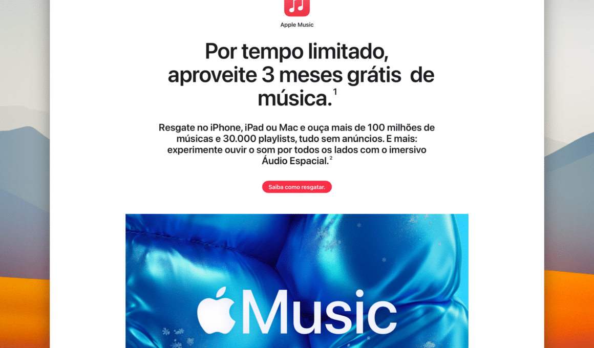 Promoção do Apple Music