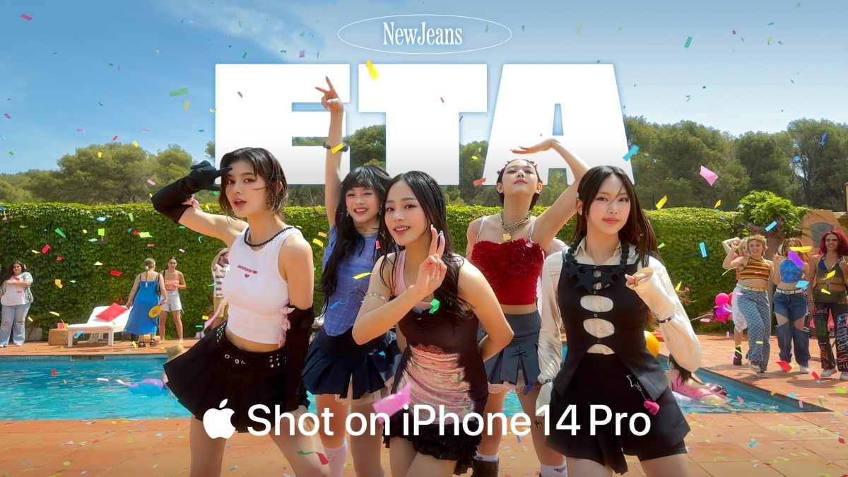 Videoclipe de "ETA" filmado com o iPhone 14 Pro