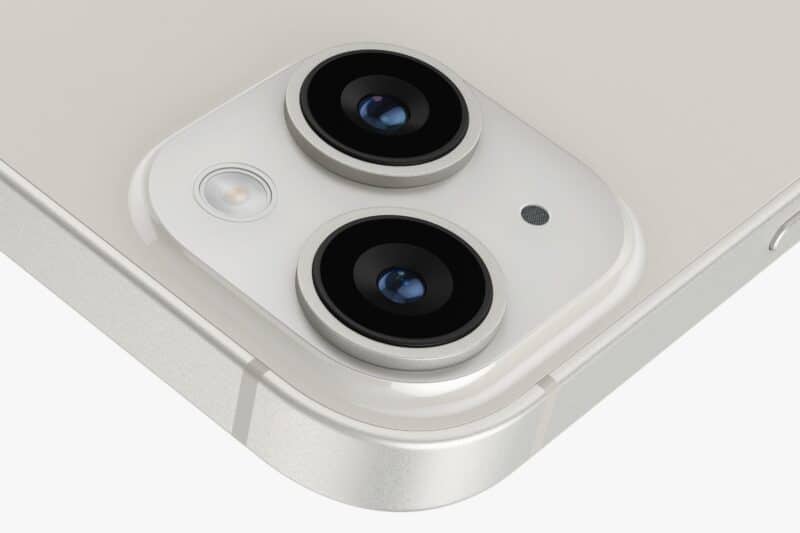 Câmeras traseiras do iPhone 14