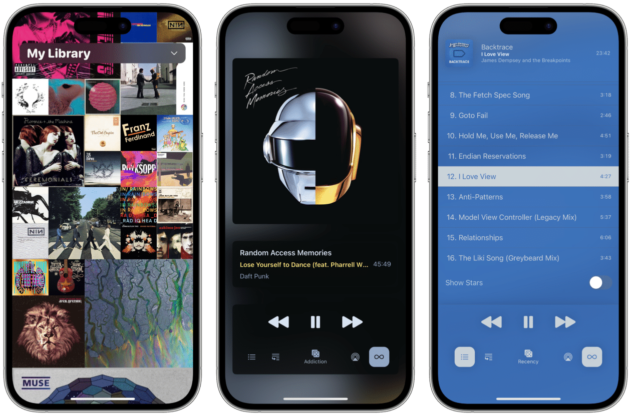 Longplay (para ouvir álbuns inteiros) é atualizado com modo aleatório