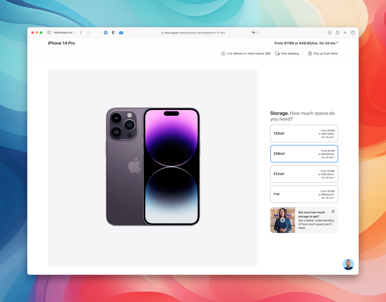 Tutorial de como comprar um iPhone na Apple Store Online com o cartão da Nomad