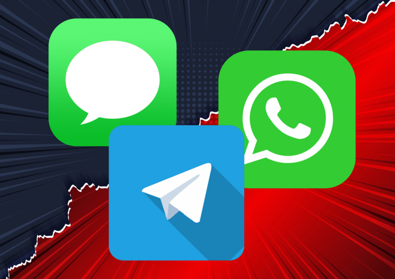 iMessage vs WhatsApp vs Telegram
