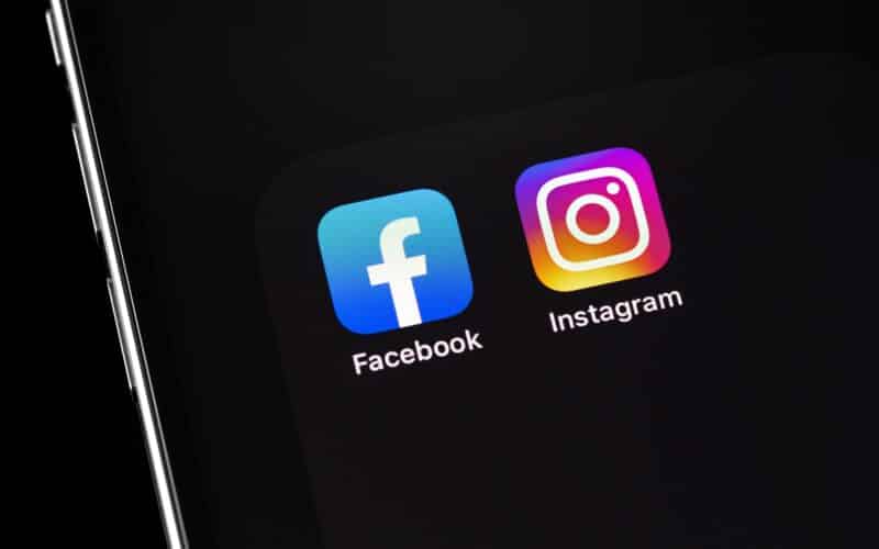 Apps do Facebook e do Instagram