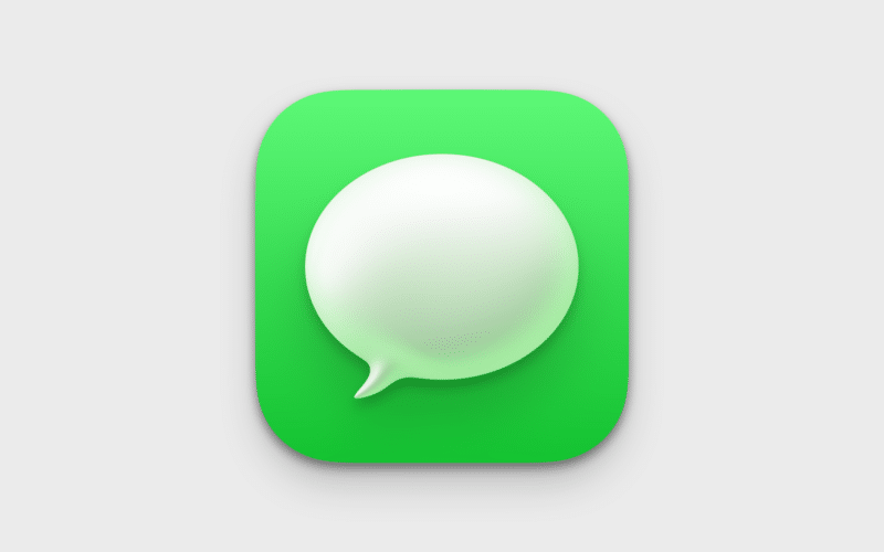 Ícone do app Mensagens no macOS Ventura