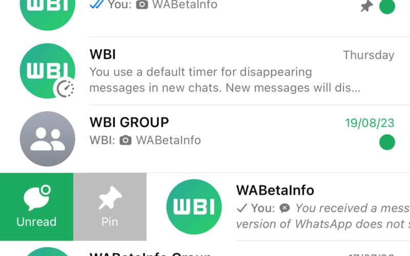 Nova interface do WhatsApp em testes