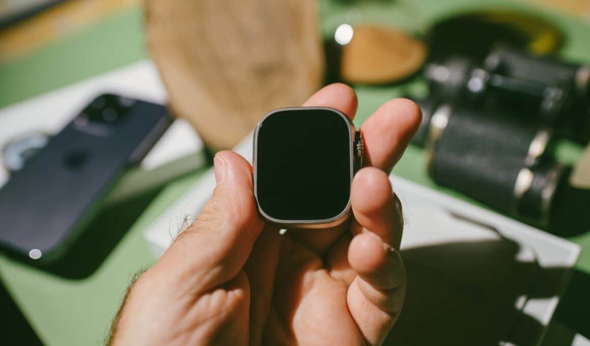 Apple Watch Ultra desligado