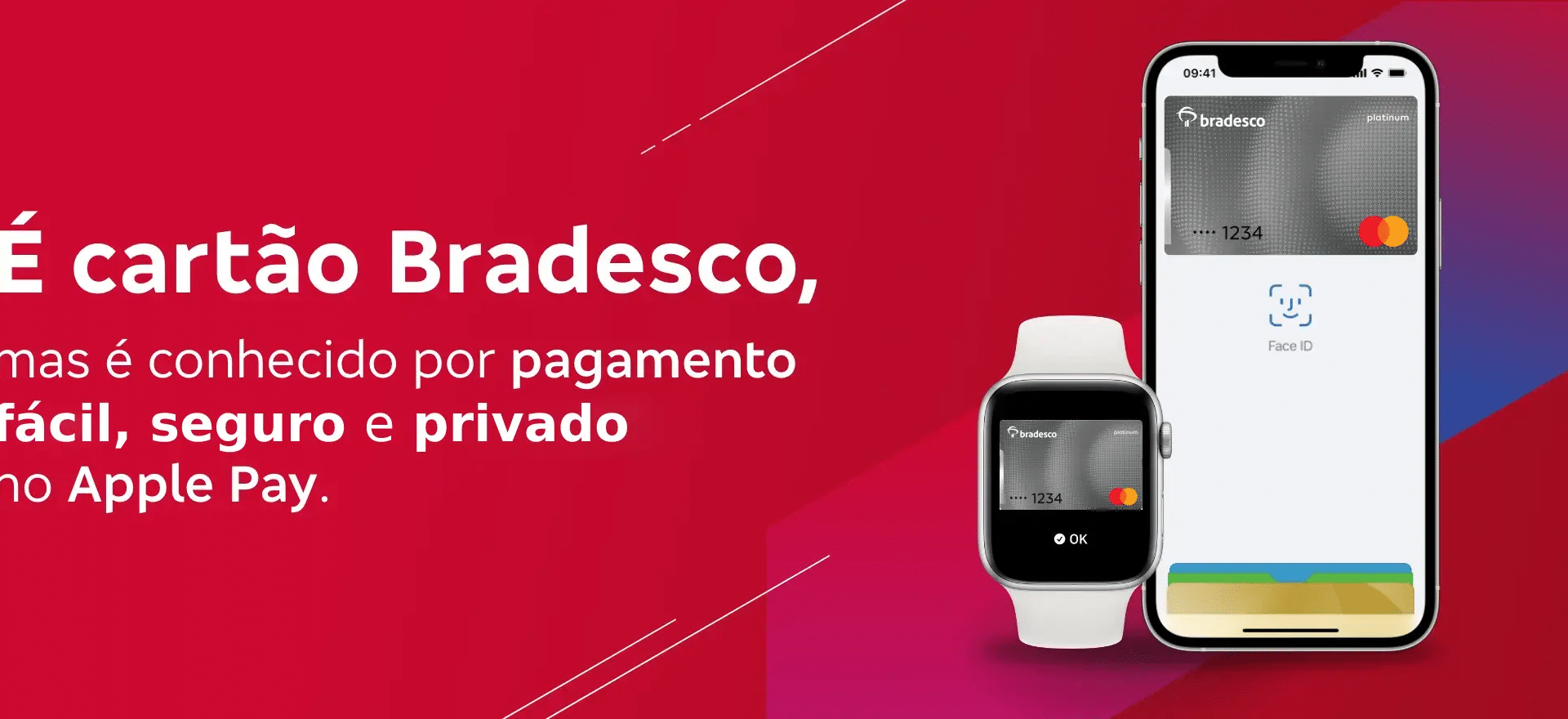Cartões Bradesco Mastercard no Apple Pay