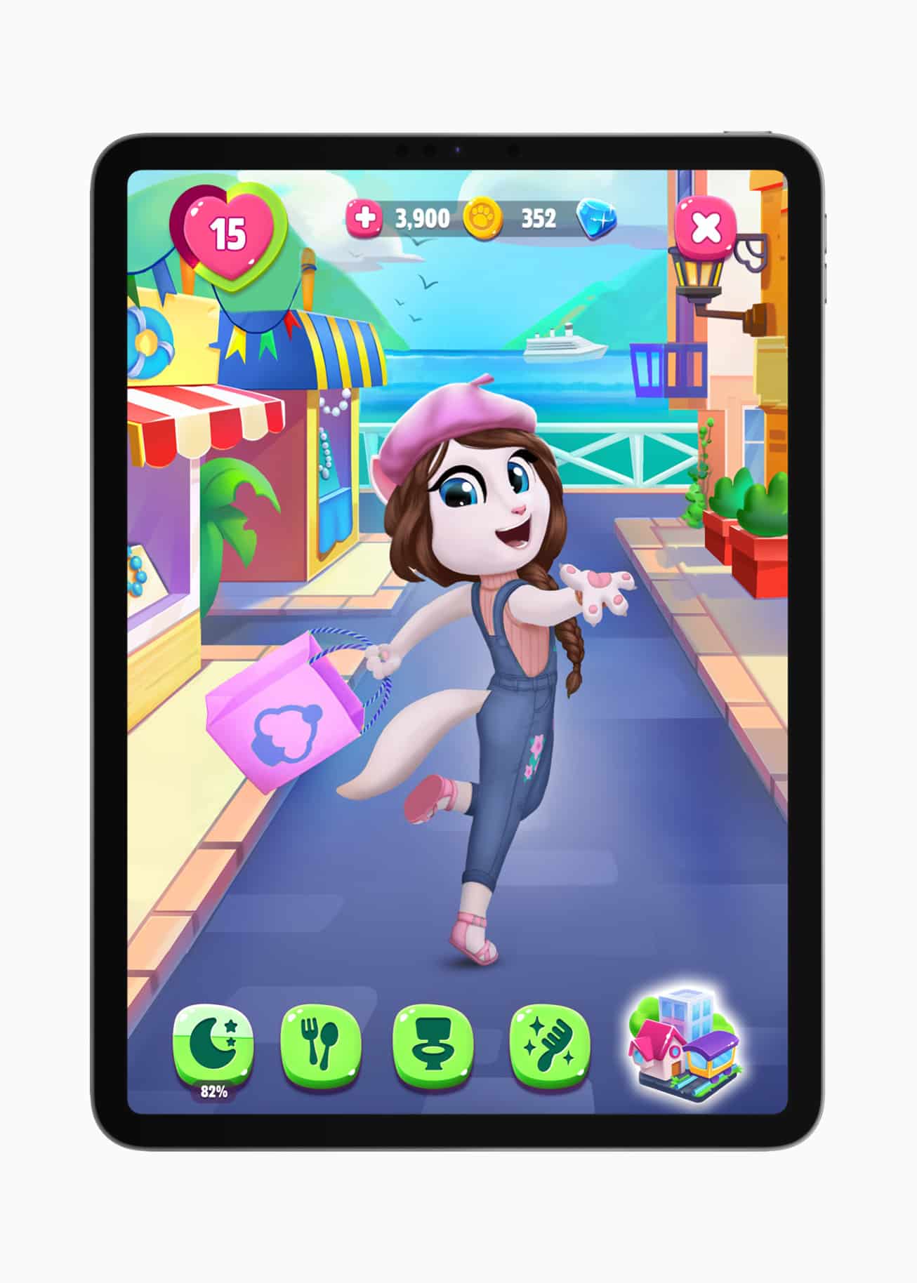 Lançamento no Apple Arcade: jogo Minha Talking Angela 2+ - MacMagazine