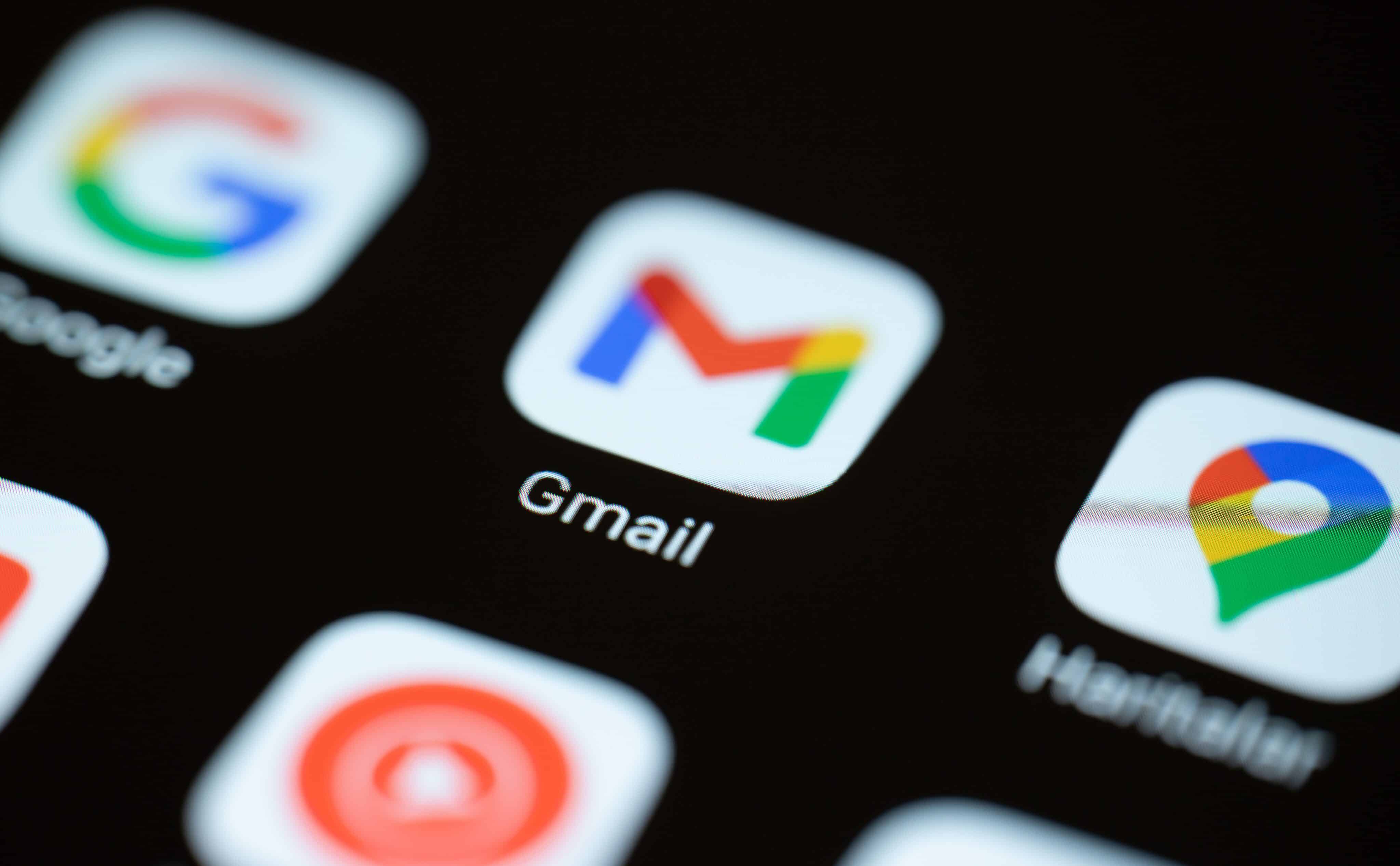Ícone do Gmail no iOS/iPadOS