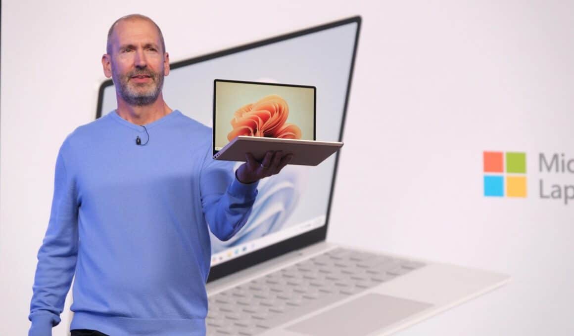 Lançamento de novos Surface Laptop Studio 2, Go 3 e Go 4