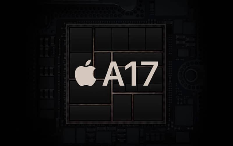 Ilustração de chip A17