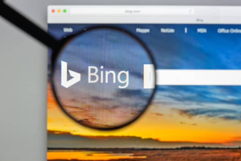 Bing no Safari