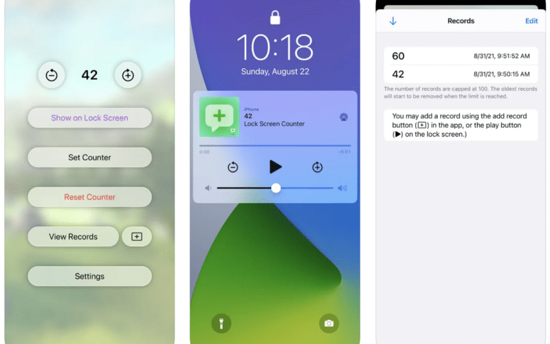 Arquivo para Voice Counter on Lock Screen MacMagazine