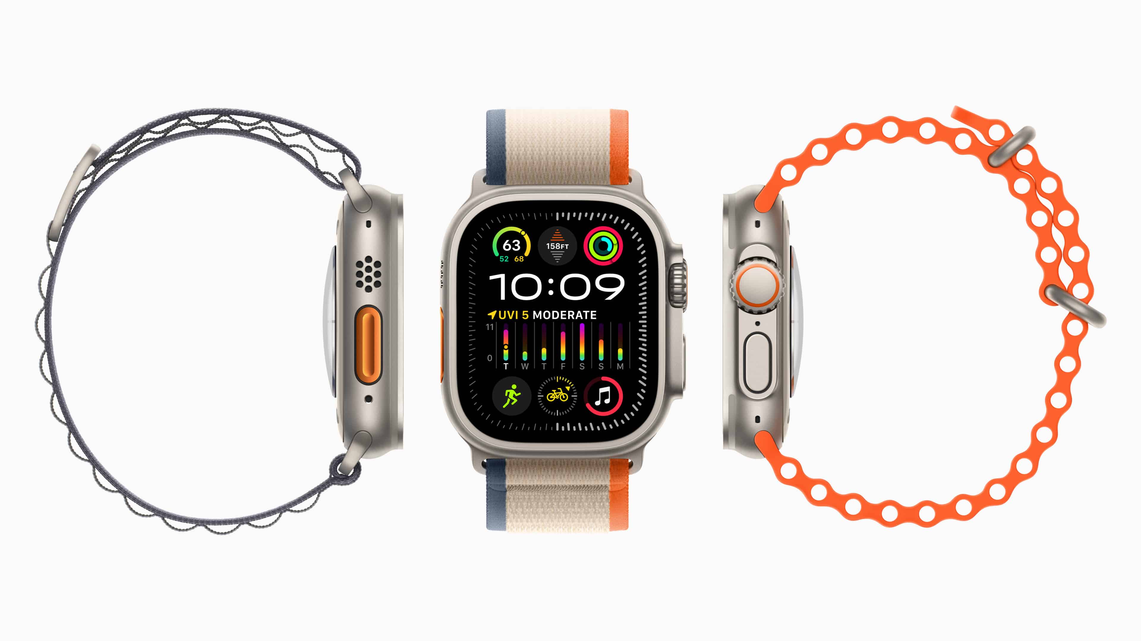 APPLE WATCH ULTRA GP S+CELL 49MM TITÂNIO VERDE ALPINO